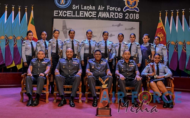 Best of the Best Felicitated at Sri Lanka Air Force Excellence Awards 2018