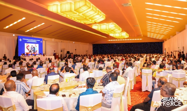 COMMANDER
ADDRESSES ANNUAL GENERAL MEETING OF SLAF EX-SERVICEMEN ASSOCIATION