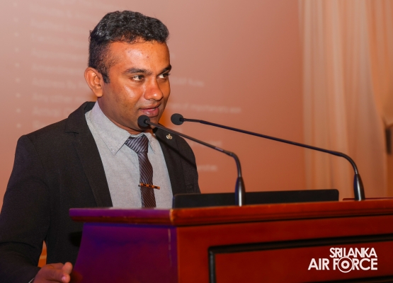 COMMANDER
ADDRESSES ANNUAL GENERAL MEETING OF SLAF EX-SERVICEMEN ASSOCIATION