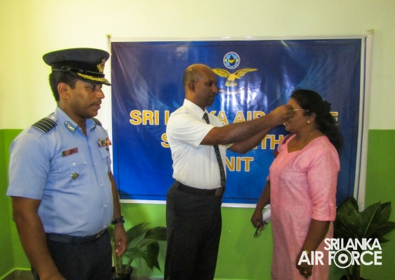 EYE CLINIC
AND READING GLASSES DONATION BY SLAF STATION WEERAWILA