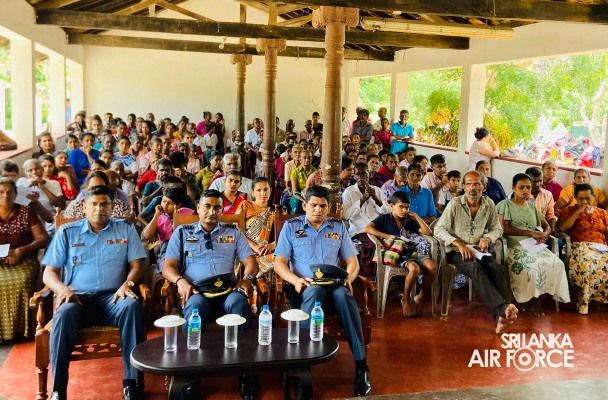 EYE CLINIC AND FREE DISTRIBUTION OF READING GLASSES AT SLAF STATION PALAVI