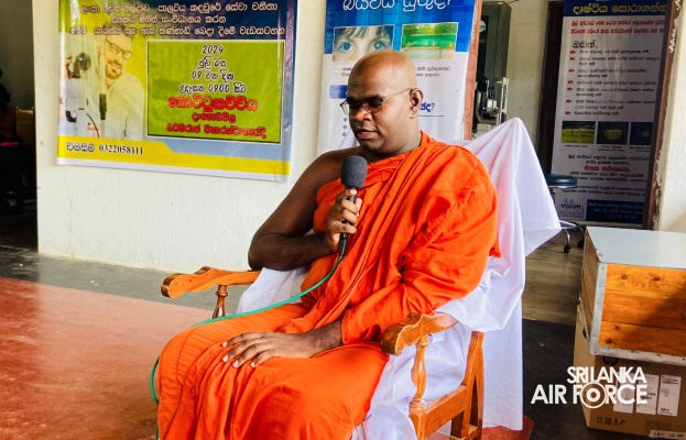 EYE CLINIC AND FREE DISTRIBUTION OF READING GLASSES AT SLAF STATION PALAVI