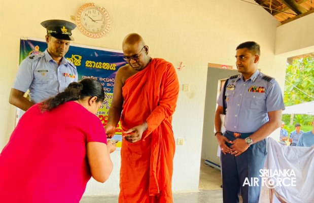 EYE CLINIC AND FREE DISTRIBUTION OF READING GLASSES AT SLAF STATION PALAVI