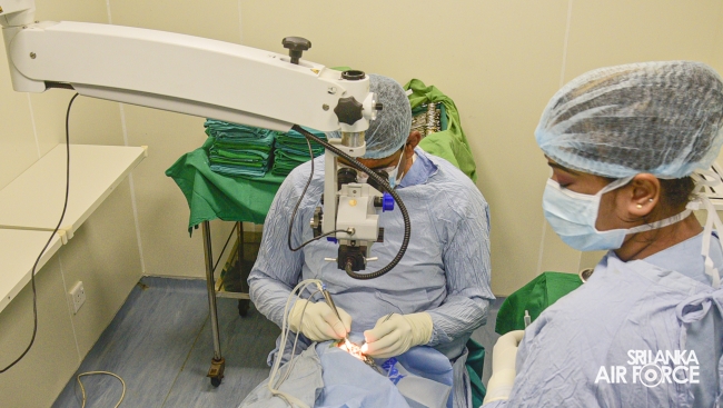 SLAF'S
GIFT OF SIGHT BY INTRAOCULAR LENS TRANSPLANTS FOR THE UNDERPRIVILEGED