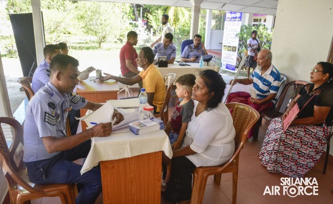 SLAF ACADEMY CHINA BAY CONDUCTED AN EYE SCREENING CAMPAIGN