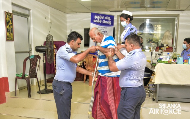 SLAF ACADEMY CHINA BAY CONDUCTED AN EYE SCREENING CAMPAIGN