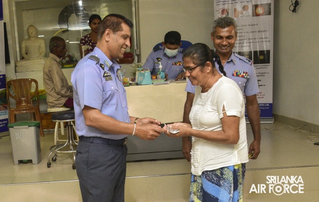 SLAF ACADEMY CHINA BAY CONDUCTED AN EYE SCREENING CAMPAIGN