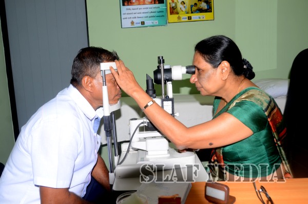 Eye Clinic for SLAF Civilians