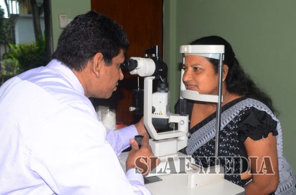 Eye Clinic for SLAF Civilians