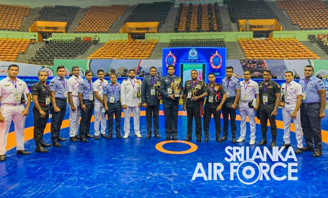 SRI LANKA WINS FARE PLAY AWARD AT 35TH CISM WORLD MILITARY WRESTLING CHAMPIONSHIP
