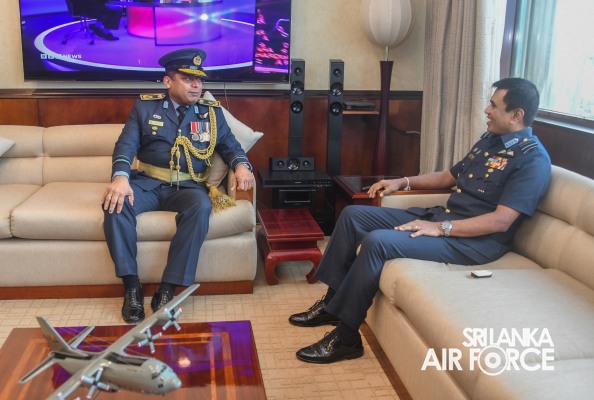 AIR VICE MARSHAL T A D R SENANAYAKE BIDS ADIEU TO THE
SRI LANKA AIR FORCE