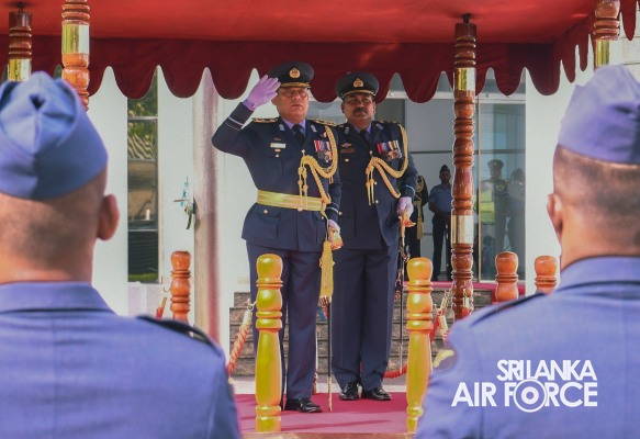 AIR VICE MARSHAL T A D R SENANAYAKE BIDS ADIEU TO THE
SRI LANKA AIR FORCE