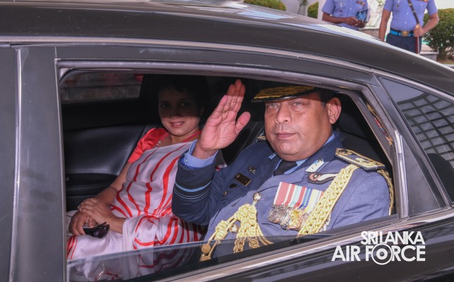 AIR VICE MARSHAL T A D R SENANAYAKE BIDS ADIEU TO THE
SRI LANKA AIR FORCE