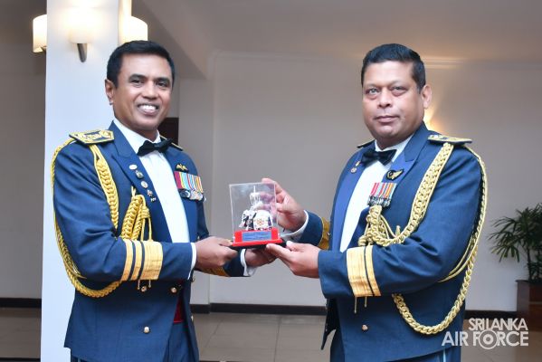 AIR VICE MARSHAL T A D R SENANAYAKE BIDS ADIEU TO THE
SRI LANKA AIR FORCE