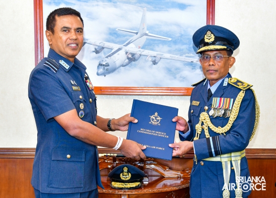 AIR VICE MARSHAL RUCHIRA SAMARASINGHE BIDS ADIEU TO THE SRI LANKA AIR FORCE