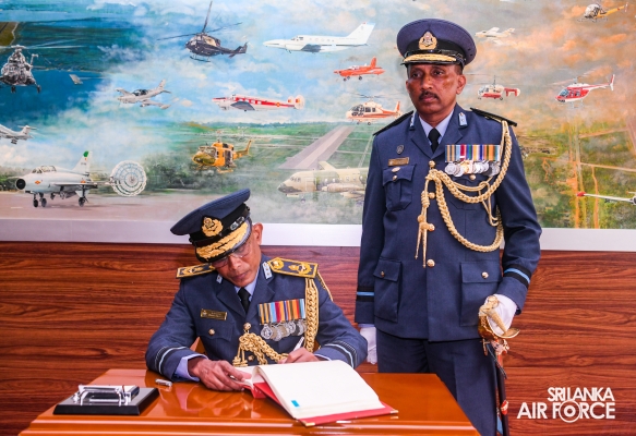 AIR VICE MARSHAL RUCHIRA SAMARASINGHE BIDS ADIEU TO THE SRI LANKA AIR FORCE
