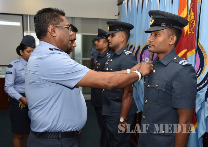 Awarding of Fighter Controller Badges