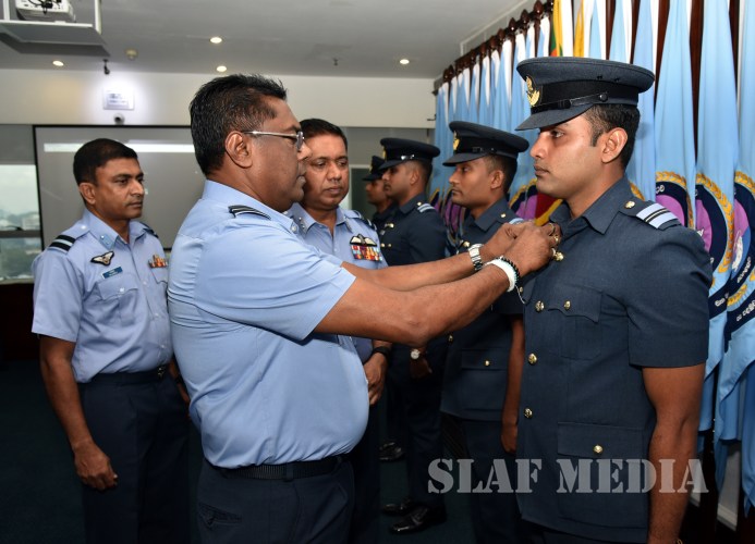 Awarding of Fighter Controller Badges