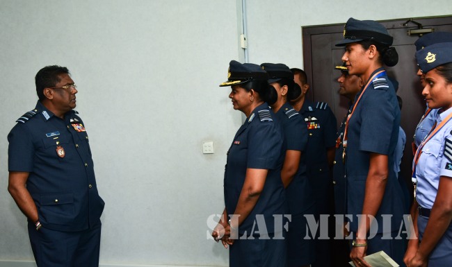 SLAF Felicitates Carrom and Netball Players