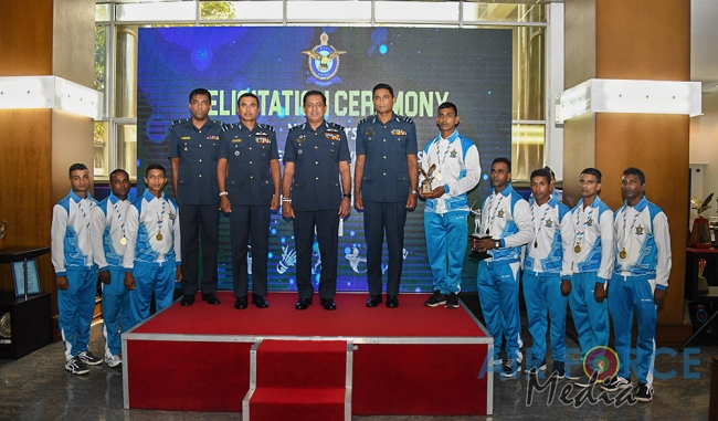 OUTSTANDING SPORTS ACHIEVERS OF 2021 FELICITATED BY THE COMMANDER