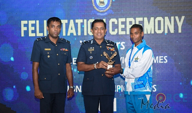 OUTSTANDING SPORTS ACHIEVERS OF 2021 FELICITATED BY THE COMMANDER