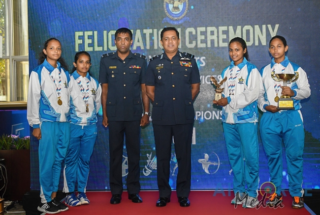 OUTSTANDING SPORTS ACHIEVERS OF 2021 FELICITATED BY THE COMMANDER