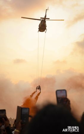 SLAF 75TH ANNIVERSARY EXHIBITION AND AIR SHOW CONCLUDES SUCCESSFULLY WITH LARGE PUBLIC TURNOUT