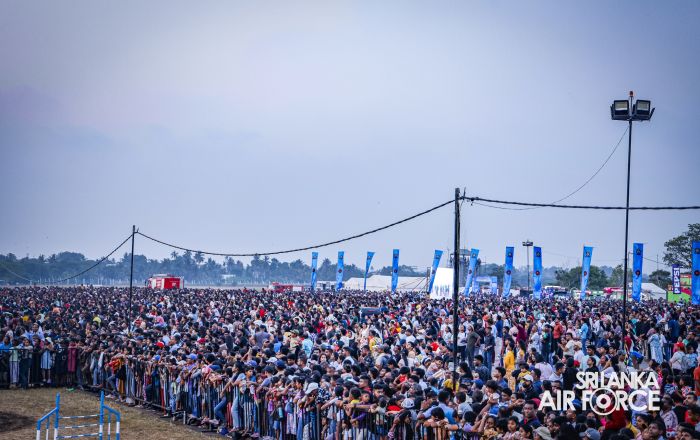 SLAF 75TH ANNIVERSARY EXHIBITION AND AIR SHOW CONCLUDES SUCCESSFULLY WITH LARGE PUBLIC TURNOUT