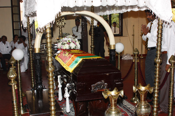 Final Journey of Squadron Leader Monath Perera