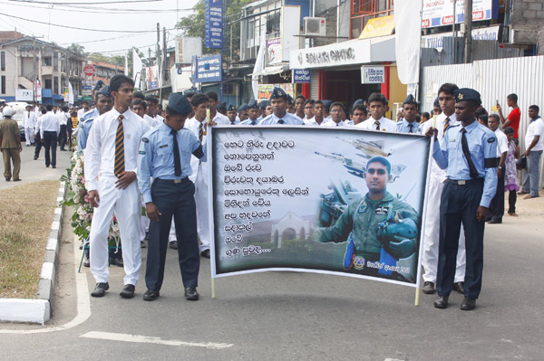 Final Journey of Squadron Leader Monath Perera