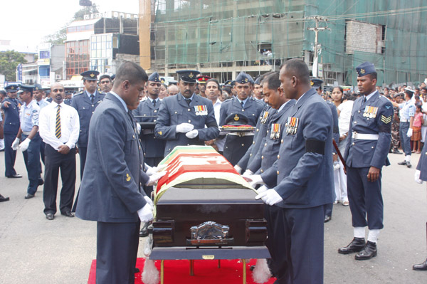 Final Journey of Squadron Leader Monath Perera