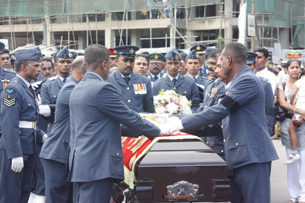 Final Journey of Squadron Leader Monath Perera