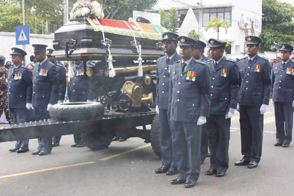 Final Journey of Squadron Leader Monath Perera