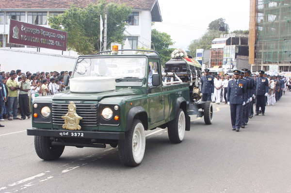 Final Journey of Squadron Leader Monath Perera