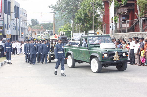 Final Journey of Squadron Leader Monath Perera