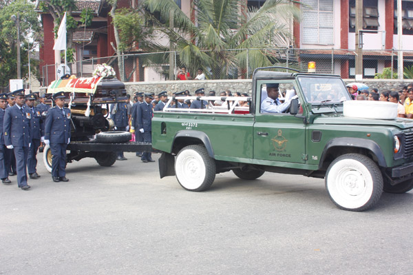 Final Journey of Squadron Leader Monath Perera