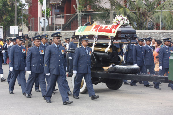 Final Journey of Squadron Leader Monath Perera
