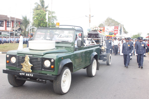 Final Journey of Squadron Leader Monath Perera
