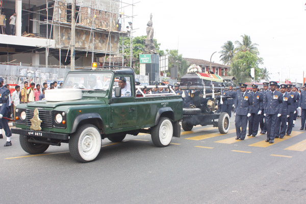 Final Journey of Squadron Leader Monath Perera