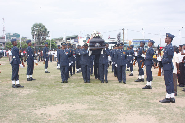 Final Journey of Squadron Leader Monath Perera