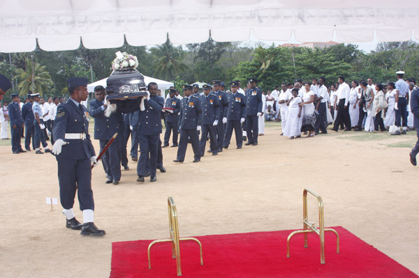 Final Journey of Squadron Leader Monath Perera
