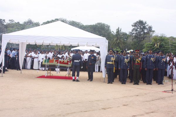 Final Journey of Squadron Leader Monath Perera