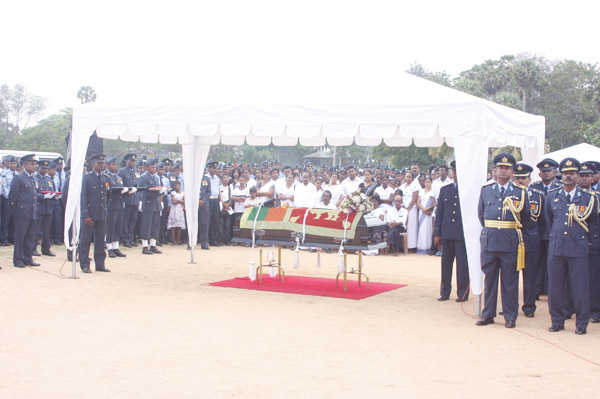 Final Journey of Squadron Leader Monath Perera