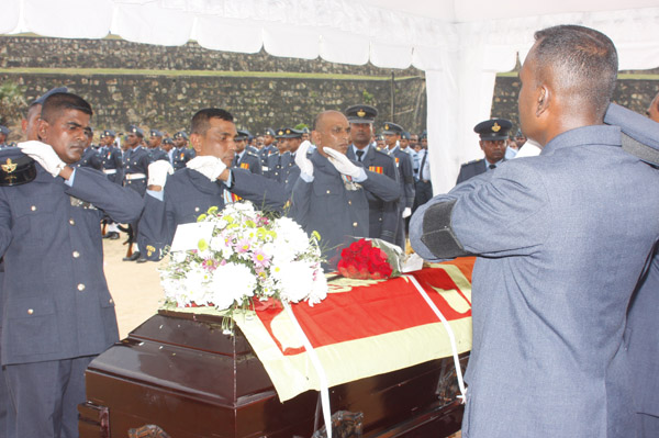 Final Journey of Squadron Leader Monath Perera