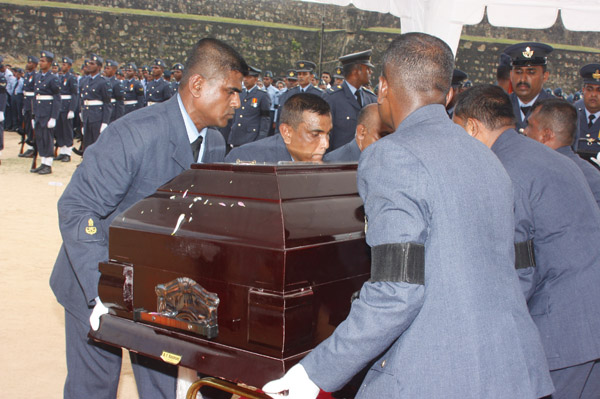 Final Journey of Squadron Leader Monath Perera