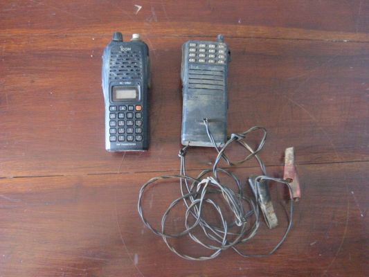 Trainees Find a military Equiment abandoned by the LTTE