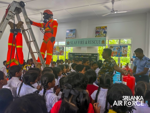 SLAF FIRE SERVICE DEMONSTRATES OPERATIONAL EXCELLENCE AT ‘MECHNOVA 2025’ TECHNICAL EXHIBITION