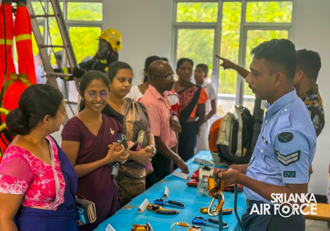 SLAF FIRE SERVICE DEMONSTRATES OPERATIONAL EXCELLENCE AT ‘MECHNOVA 2025’ TECHNICAL EXHIBITION