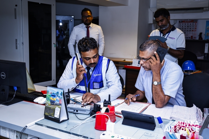 SLAF CONDUCTS HIGH-RISE BUILDING FIRE EVACUATION AND RESCUE DRILL AT HAVELOCK CITY