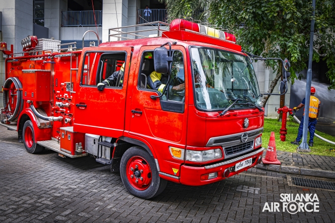 SLAF CONDUCTS HIGH-RISE BUILDING FIRE EVACUATION AND RESCUE DRILL AT HAVELOCK CITY
